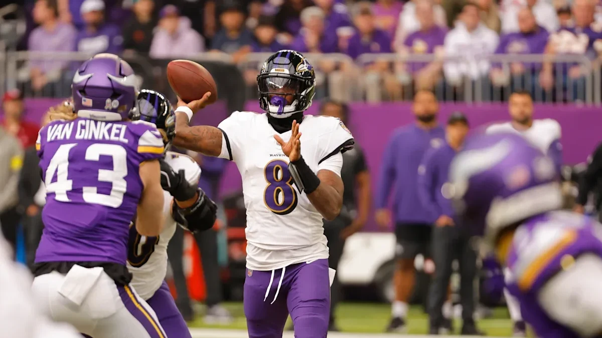 File photo: Ravens look to extend their post-bye winning streak to 4 when they face ...