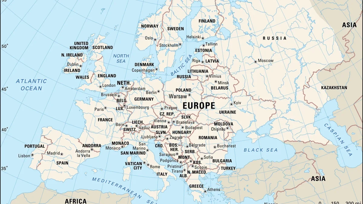 File photo: Europe | History, Countries, Map, & Facts | Britannica