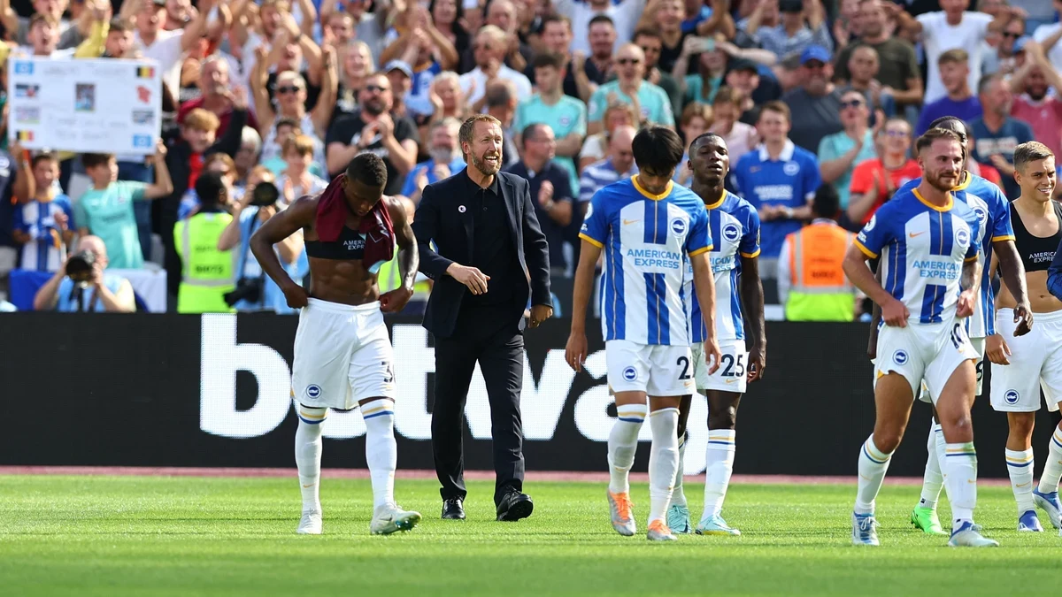 File photo: Brighton maintain impressive start with win at West Ham | R…