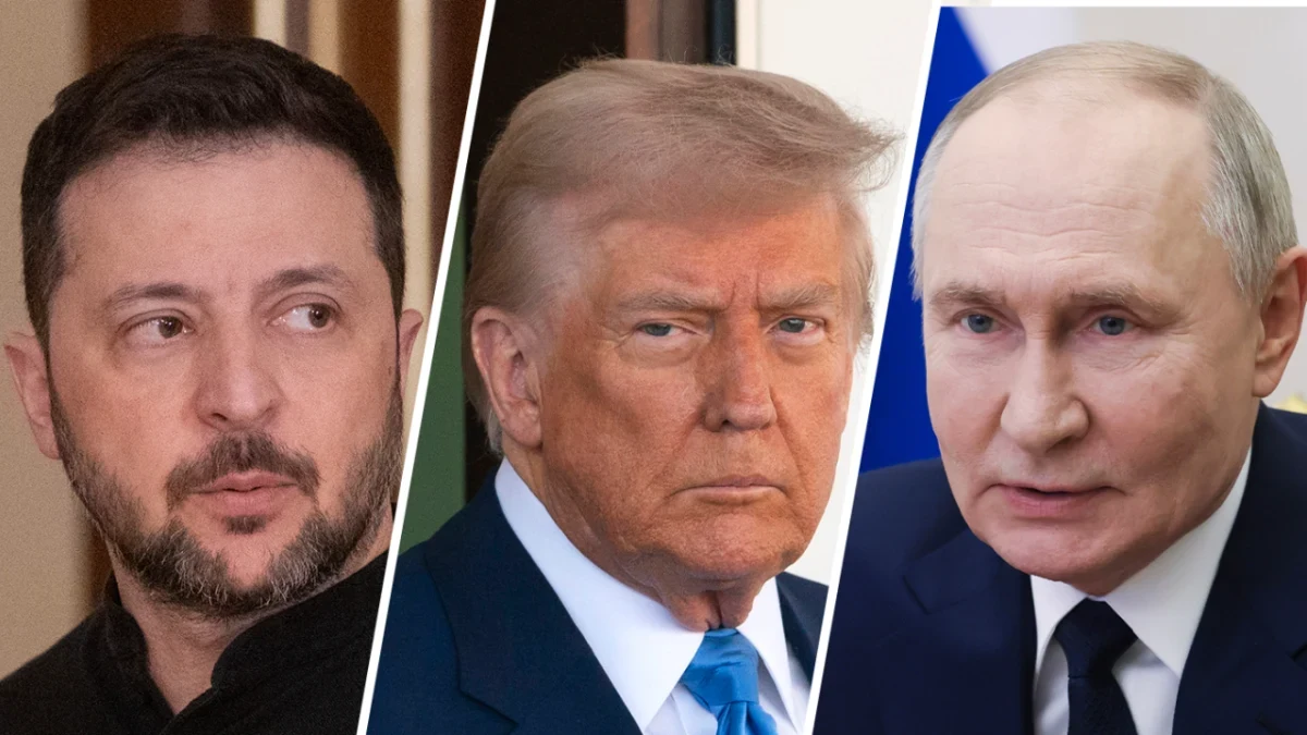 File photo: Trump proposes trilateral meeting with Putin, Zelensky