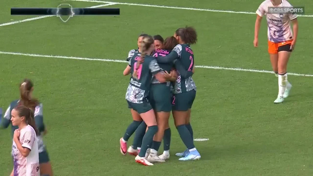 File photo: W Golazo on X: "HER FIRST CAREER NWSL GOAL COULD NOT BE BIGGER ...
