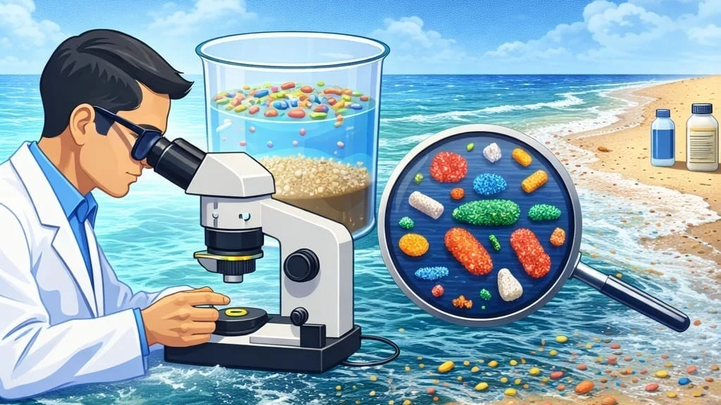 File photo: How Scientists Detect Microplastics