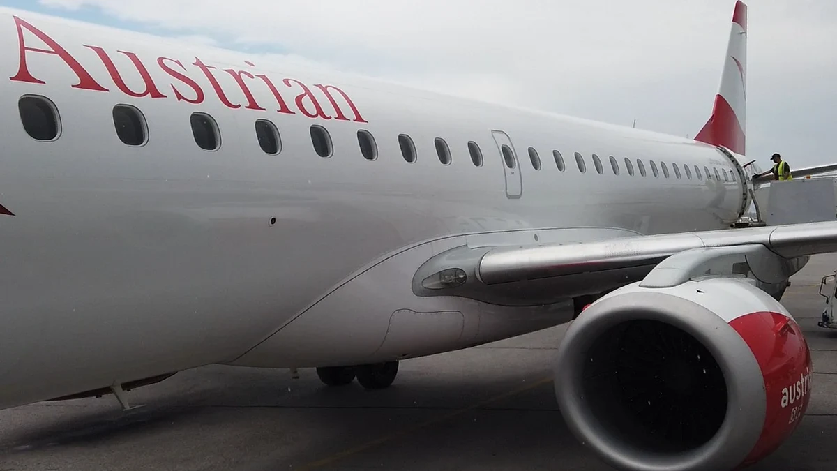 File photo: Review of Austrian Airlines flight from Vienna to Sofia in Business