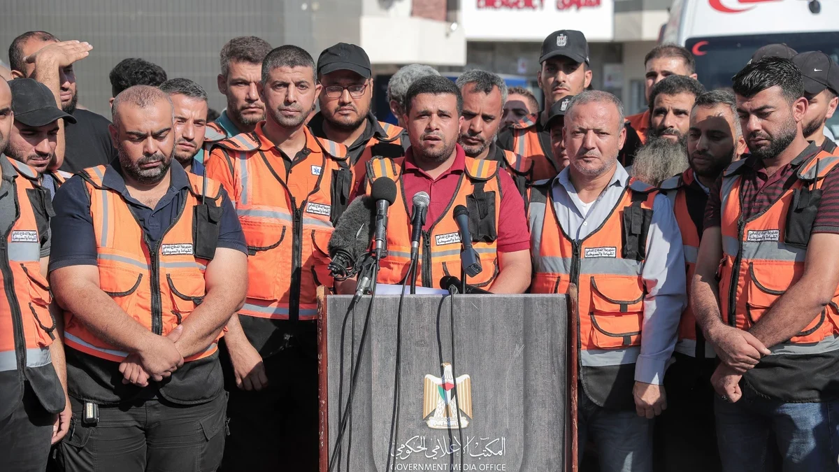 File photo: Civil defence expert on the current situation in Gaza | Middle East Eye