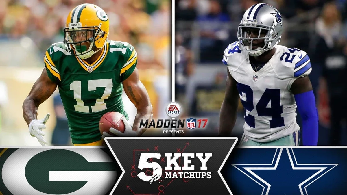 File photo: Packers at Cowboys: Five key matchups