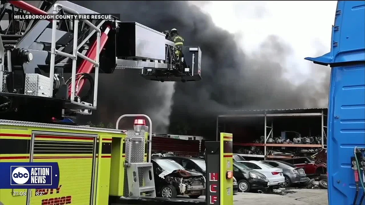 File photo: 1 taken to hospital with serious burn injuries following major 2-alarm fire