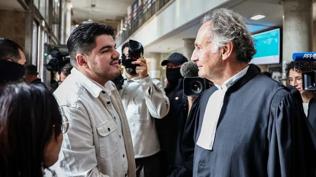 File photo: Début du procès des tueurs présumés du grand frère d'Amine Kessaci lors ...